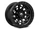 Fuel Wheels Covert Matte Black 6-Lug Wheel; 18x9; -12mm Offset (04-08 F-150)