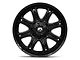 Fuel Wheels Darkstar Gloss Black Milled 6-Lug Wheel; 24x12; -44mm Offset (04-08 F-150)