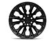 Fuel Wheels Flame Blackout 6-Lug Wheel; 20x9; 20mm Offset (04-08 F-150)