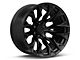 Fuel Wheels Flame Blackout 6-Lug Wheel; 20x9; 20mm Offset (04-08 F-150)