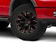 Fuel Wheels Flame Gloss Black Milled with Red Accents 6-Lug Wheel; 20x10; -18mm Offset (04-08 F-150)