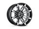 Fuel Wheels Fusion Forged Brawl Chrome with Gloss Black Lip 6-Lug Wheel; 22x10; -18mm Offset (04-08 F-150)