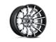 Fuel Wheels Fusion Forged Burn Chrome with Gloss Black Lip 6-Lug Wheel; 24x12; -44mm Offset (04-08 F-150)