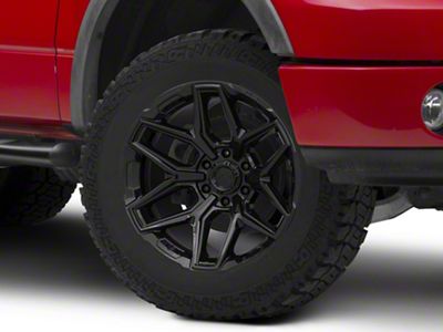 Fuel Wheels Fusion Forged Flux Gloss Black 6-Lug Wheel; 20x10; -18mm Offset (04-08 F-150)