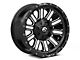 Fuel Wheels Hardline Gloss Black Milled 6-Lug Wheel; 18x9; 20mm Offset (04-08 F-150)