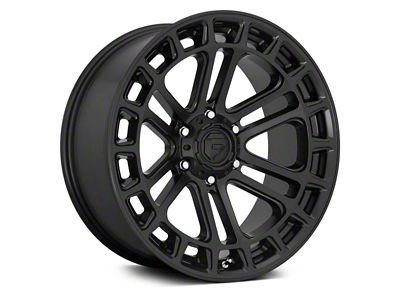 Fuel Wheels Heater Matte Black 6-Lug Wheel; 20x10; -18mm Offset (04-08 F-150)