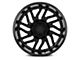 Fuel Wheels Hurricane Blackout 6-Lug Wheel; 20x9; 1mm Offset (04-08 F-150)