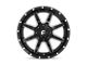 Fuel Wheels Maverick Gloss Black Milled 6-Lug Wheel; 22x12; -45mm Offset (04-08 F-150)