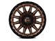 Fuel Wheels Piston Matte Bronze with Gloss Black Lip 6-Lug Wheel; 20x9; 1mm Offset (04-08 F-150)