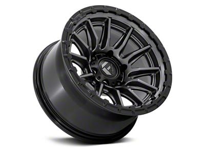 Fuel Wheels Piston Matte Gunmetal with Gloss Black Lip 6-Lug Wheel; 20x9; 1mm Offset (04-08 F-150)