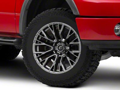 Fuel Wheels Rebar Matte Gunmetal 6-Lug Wheel; 20x10; -18mm Offset (04-08 F-150)