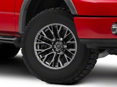 Fuel Wheels Rebar Matte Gunmetal 6-Lug Wheel; 17x9; 1mm Offset (04-08 F-150)