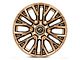 Fuel Wheels Rebar Platinum Bronze Milled 6-Lug Wheel; 22x12; -44mm Offset (04-08 F-150)