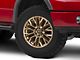 Fuel Wheels Rebar Platinum Bronze Milled 6-Lug Wheel; 17x9; -12mm Offset (04-08 F-150)