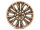 Fuel Wheels Rebar Platinum Bronze Milled 6-Lug Wheel; 17x9; -12mm Offset (04-08 F-150)