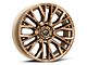 Fuel Wheels Rebar Platinum Bronze Milled 6-Lug Wheel; 17x9; 1mm Offset (04-08 F-150)