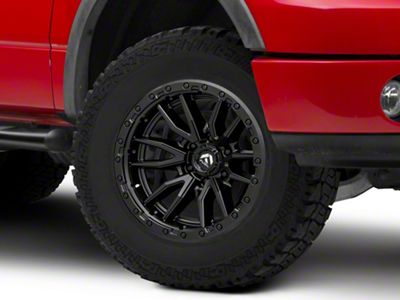 Fuel Wheels Rebel Matte Black 6-Lug Wheel; 18x9; 1mm Offset (04-08 F-150)