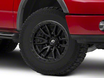 Fuel Wheels Rebel Matte Black 6-Lug Wheel; 18x9; 20mm Offset (04-08 F-150)