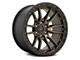 Fuel Wheels Rebel Matte Bronze with Black Bead Ring 6-Lug Wheel; 18x9; 20mm Offset (04-08 F-150)