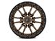 Fuel Wheels Rebel Matte Bronze with Black Bead Ring 6-Lug Wheel; 18x9; 20mm Offset (04-08 F-150)