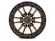 Fuel Wheels Rebel Matte Bronze with Black Bead Ring 6-Lug Wheel; 20x10; -18mm Offset (04-08 F-150)