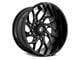 Fuel Wheels Runner Gloss Black Milled 6-Lug Wheel; 20x9; 1mm Offset (04-08 F-150)