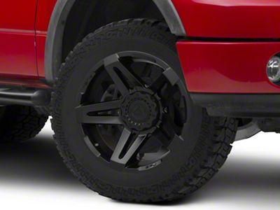 Fuel Wheels SFJ Matte Black 6-Lug Wheel; 20x10; -18mm Offset (04-08 F-150)