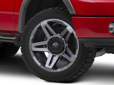 Fuel Wheels SFJ Matte Gunmetal 6-Lug Wheel; 22x14; -75mm Offset (04-08 F-150)