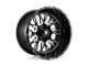 Fuel Wheels Stroke Gloss Black Milled 6-Lug Wheel; 22x14; -75mm Offset (04-08 F-150)