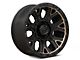 Fuel Wheels Traction Matte Black with Double Dark Tint 6-Lug Wheel; 20x9; 1mm Offset (04-08 F-150)