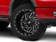 Fuel Wheels Triton Gloss Black Milled 6-Lug Wheel; 24x12; -44mm Offset (04-08 F-150)