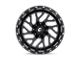 Fuel Wheels Triton Gloss Black Milled 6-Lug Wheel; 26x12; -44mm Offset (04-08 F-150)