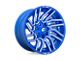 Fuel Wheels Typhoon Anodized Blue Milled 6-Lug Wheel; 20x10; -18mm Offset (04-08 F-150)