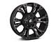 Fuel Wheels Vapor Matte Black Double Dark Tint 6-Lug Wheel; 17x10; -18mm Offset (04-08 F-150)