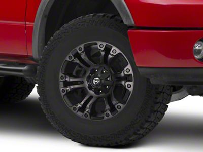 Fuel Wheels Vapor Matte Black Double Dark Tint 6-Lug Wheel; 17x9; -12mm Offset (04-08 F-150)