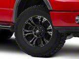 Fuel Wheels Vapor Matte Black Double Dark Tint 6-Lug Wheel; 18x9; 19mm Offset (04-08 F-150)