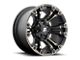 Fuel Wheels Vapor Matte Black Double Dark Tint 6-Lug Wheel; 20x9; 2mm Offset (04-08 F-150)