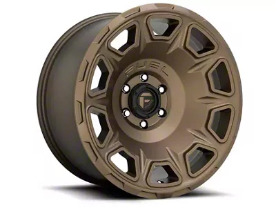 Fuel Wheels Vengeance Matte Bronze 6-Lug Wheel; 17x9; -12mm Offset (04-08 F-150)