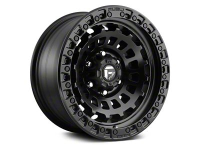 Fuel Wheels Zephyr Matte Black 6-Lug Wheel; 18x9; -12mm Offset (04-08 F-150)