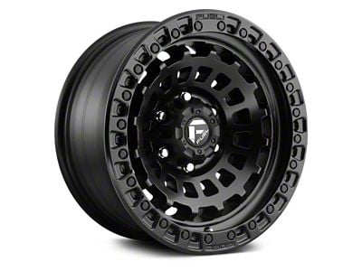 Fuel Wheels Zephyr Matte Black 6-Lug Wheel; 18x9; 1mm Offset (04-08 F-150)