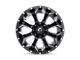 Fuel Wheels Assault Gloss Black Milled 6-Lug Wheel; 18x9; 19mm Offset (07-13 Sierra 1500)