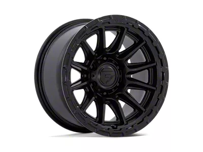 Fuel Wheels Baller Matte Black Double Dark Tint 6-Lug Wheel; 20x9.5; 30mm Offset (07-13 Sierra 1500)