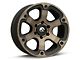 Fuel Wheels Beast Matte Black Double Dark Tint 6-Lug Wheel; 18x9; 19mm Offset (07-13 Sierra 1500)