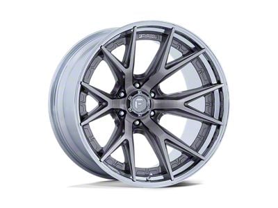 Fuel Wheels Catalyst Platinum with Chrome Lip 6-Lug Wheel; 20x9; 20mm Offset (07-13 Sierra 1500)