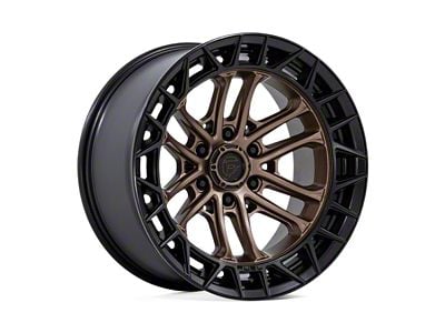 Fuel Wheels Celsius Matte Bronze with Matte Black Lip 6-Lug Wheel; 17x9; -12mm Offset (07-13 Sierra 1500)