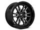 Fuel Wheels Clash Gloss Black Milled 6-Lug Wheel; 17x9; -12mm Offset (07-13 Sierra 1500)