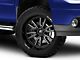 Fuel Wheels Clash Gloss Black Milled 6-Lug Wheel; 22x12; -44mm Offset (07-13 Sierra 1500)