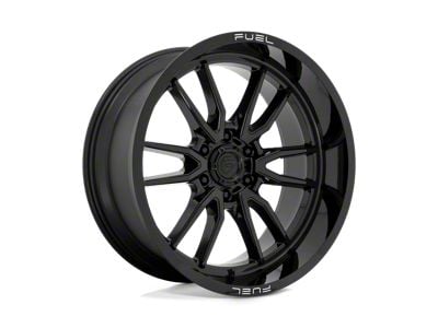 Fuel Wheels Clash Gloss Black 6-Lug Wheel; 22x10; -18mm Offset (07-13 Sierra 1500)