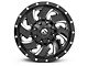 Fuel Wheels Cleaver Gloss Black Milled 6-Lug Wheel; 22x12; -44mm Offset (07-13 Sierra 1500)