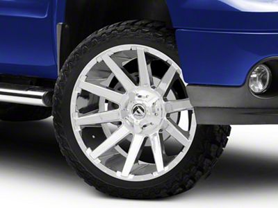 Fuel Wheels Contra Chrome 6-Lug Wheel; 22x12; -43mm Offset (07-13 Sierra 1500)